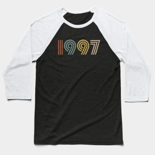 1997 Birth Year Retro Style Baseball T-Shirt